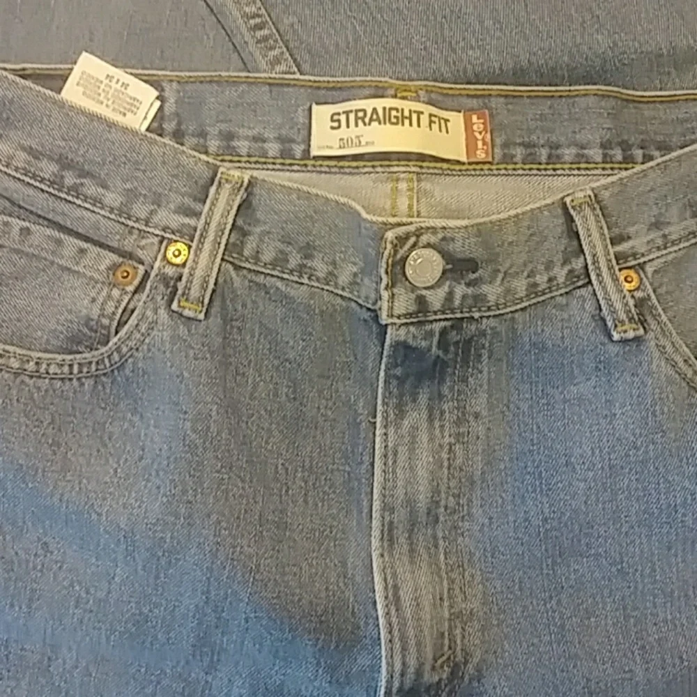 Mens Levis 505 Straight fit Jeans 34/34 LMN